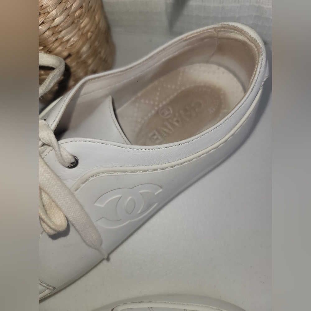 Chanel Leather trainers Size 41 - Picture 4 of 10
